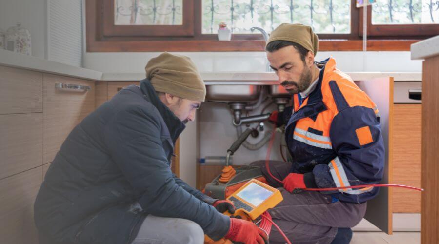 Local sewer line repair in Mekoryuk, AK